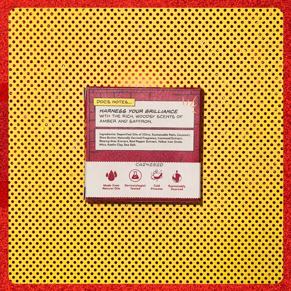 ⭐ NWT Dr. Squatch x Marvel Iron Man "Stark Cleanse" Natural Bar Soap NIB - Picture 2 of 6